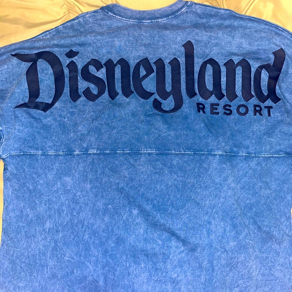 Disneyland Spirit Jersey Denim Stained Style
